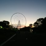 夕暮れの観覧車
